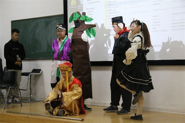 会计工程班《西游记之三打白骨精》