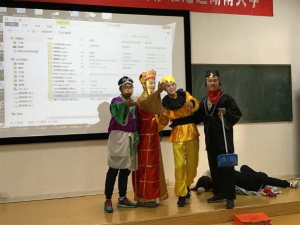 会计工程班《西游记之三打白骨精》
